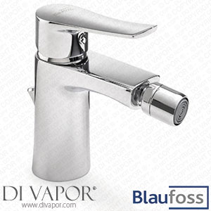 Blaufoss 38537 Lima Bidet Tap Glossy Chrome Spare Parts