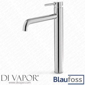 Blaufoss 58948 Round Raised Washbasin Tap Glossy Chrome Spare Parts