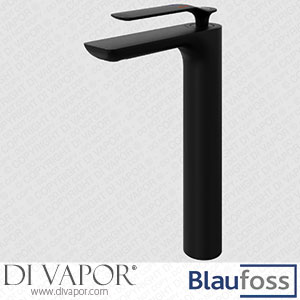 Blaufoss 59644 Expo Raised Washbasin Tap Matt Black Spare Parts