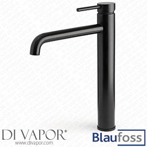 Blaufoss 59727 Round Raised Washbasin Tap Matt Black Spare Parts