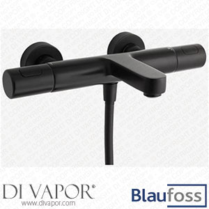 Blaufoss 62162 Apollo Thermostatic Bath Tap Matt Black Spare Parts