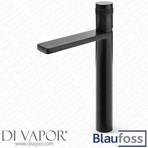 Blaufoss 62163 Sonic Raised Washbasin Tap Matt Black Spare Parts