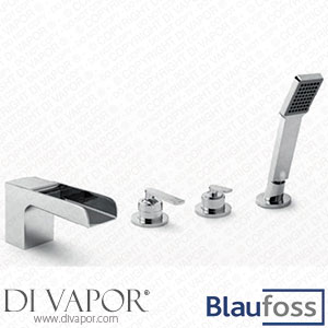 Blaufoss 62540 Fontana Deck-Mounted Bath Mixer Spare Parts