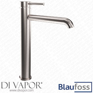 Blaufoss 69592 Round Raised Washbasin Tap Brushed CoolMetal Spare Parts