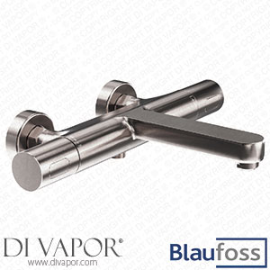 Blaufoss 69610 Apollo Thermostatic Bath Tap Brushed Cool Metal Spare Parts