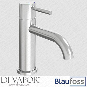 Blaufoss 69633 Round S Washbasin Tap Glossy Chrome Spare Parts