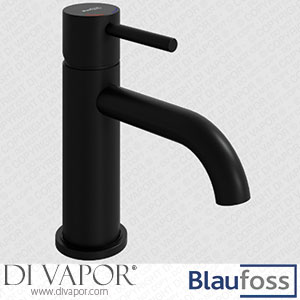 Blaufoss 69634 Round S Washbasin Tap Matt Black Spare Parts