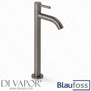 Blaufoss 84756 Multa Raised Fountain Tap Brushed GunMetal Spare Parts