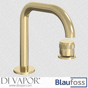 Blaufoss 85326 Pavilion Flat Washbasin Tap Brushed Gold Spare Parts