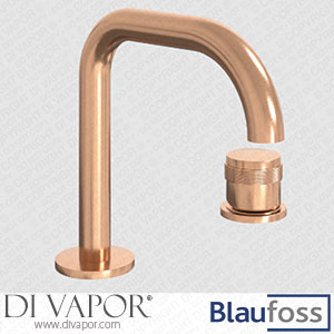 Blaufoss 85344 Pavilion Flat Washbasin Tap Brushed Rosegold Spare Parts