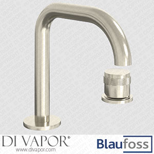 Blaufoss 85388 Pavilion Flat Washbasin Tap Brushed CoolMetal Spare Parts