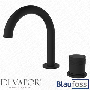 Blaufoss 86065 Pavilion Curve Washbasin Tap Matt Black Spare Parts