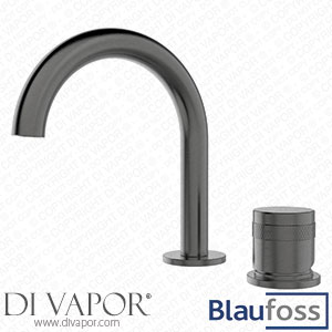 Blaufoss 86066 Pavilion Curve Washbasin Tap Brushed GunMetal Spare Parts