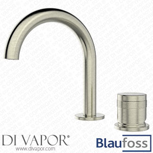 Blaufoss 86069 Pavilion Curve Washbasin Tap Brushed CoolMetal Spare Parts