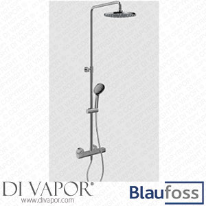 Blaufoss 90898 Bodan 250 Rain Shower Set Thermostatic Glossy Chrome Spare Parts