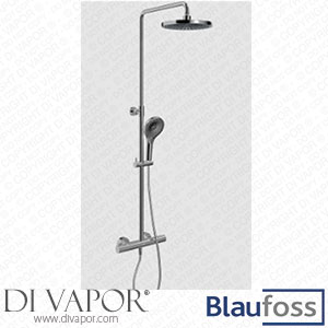 Blaufoss 90901 Onos 250 Thermostatic Rain Shower Set Glossy Chrome Spare Parts