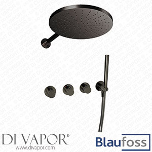 Blaufoss KRA_200525_201113 Pavilion Thermostatic Built-In Rain Shower Spare Parts