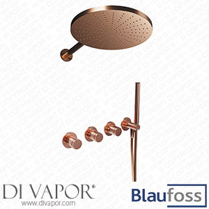 Blaufoss KRA_200527_201112 Pavilion Thermostatic Built-In Shower Set Spare Parts