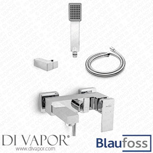 Blaufoss KRA_22763_38447_19322_35621 Cube Bath Mixer Tap Spare Parts