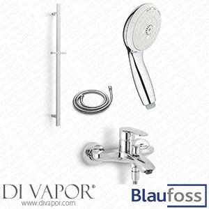 Blaufoss KRA_29238_88363_38813_35955 Tristan Wall Mounted Surface Mounted Bath Tap Spare Parts