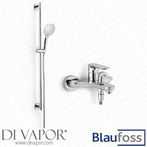 Blaufoss KRA_34654_39883 Bogota Surface-Mounted Shower Set Mixer Tap Spare Parts