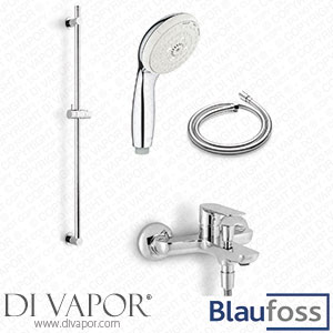 Blaufoss KRA_37175_88363_38717_38447 Arton Shower Mixer Tap Wall Spare Parts