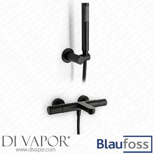 Blaufoss KRA_62162_200424 Apollo Thermostatic Bath Tap Matt Black Spare Parts