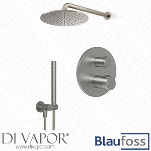 Blaufoss KRA_79637_95412_92940 Smartbox Round Built-In Rain Shower Set Thermostatic Spare Parts