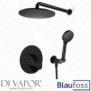 Blaufoss KRA_92936_61217_200429 Round Thermostatic Built-In Rain Shower Set Spare Parts