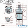 Bluci Savio Tap Spares Cartridge