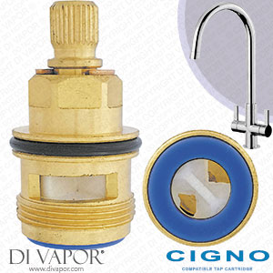 BLUCI CIGNO Twin Lever Monobloc-Cold-Tap-Cartridge