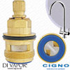 BLUCI CIGNO Twin Lever Monobloc-Cold-Tap-Cartridge