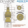 BLUCI AVETO Hot Tap Cartridge