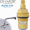 BLUCI AVETO BLU2099 Dual Handle Cold Tap Cartridge Compatible Spare - BLU2099Q