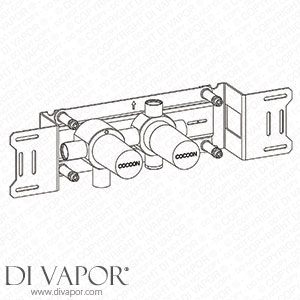 John Pawson Built In Part for Thermostat and Diverter BOX14 Spare Parts