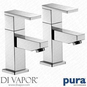 Pura Bloque Basin Pillar Tap - Pair BQ12 Spare Parts