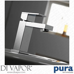 Pura Bloque Basin Mixer Tap with Waste BQBAS Spare Parts