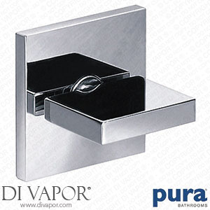 Pura Bloque Wall Mounted Stopcock for Hot Water BQWMCONHW Spare Parts