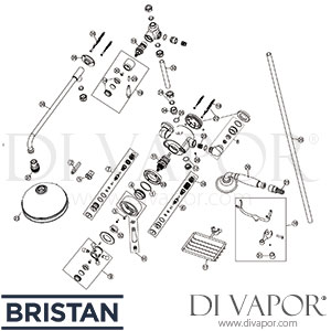 Bristan Trinity Thermostatic Dual Control Shower Valve Spare Parts BR DV 113