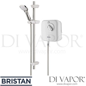 Bristan Hydropower 1000 XT Thermostatic Power Shower - White - Spare Parts - BR DV 322