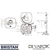 Bristan BR DV 323 Spare Tech Diagram