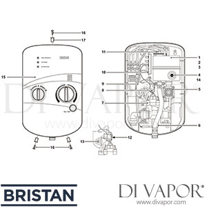 Bristan Electric Shower Spare Parts - BR DV 335