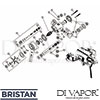 Bristan BR DV 350 Spare Parts Diagram