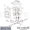 Bristan BR DV 354 Spare Parts Diagram