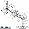 Bristan BR DV 382 Spare Parts Diagram