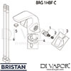 Bristan BRG 1HBF C Spare Tech Diagram