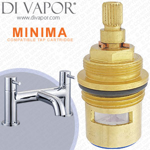 B and Q Minima Bath Filler Cold Tap Cartridge Compatible Spare BS5346