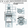 BS5412SC Tap Cartridges Diagram