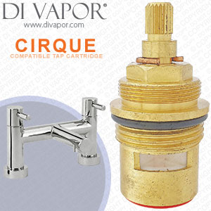 B and Q Cirque Bath Hot Tap Cartridge Compatible Spare BS5445