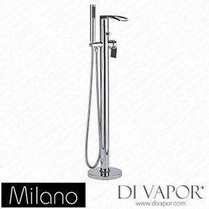 Milano BT0038C Razor Modern Freestanding Bath Shower Mixer Tap Chrome Spare Parts